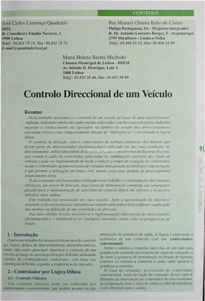 Controlo direccional de um veículo_J.C.Lourenço, M.H B.Machado, R.M.C.B.Castro_Electricidade_Nº365_Abr_1999_91-99.pdf