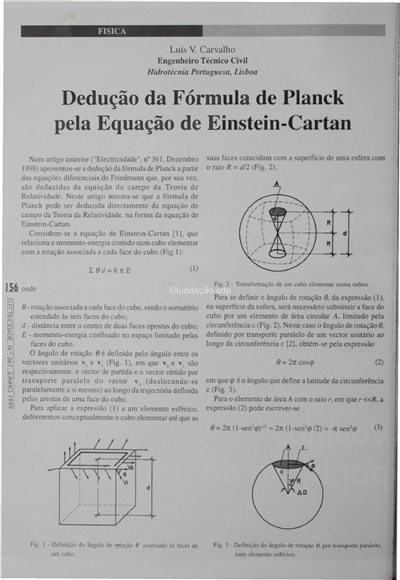Fisica-Dedução da fórmula de Plank pela equação de Einstein-Carton_Luís V. Carvalho_Electricidade_Nº367_Jun_1999_156-157.pdf