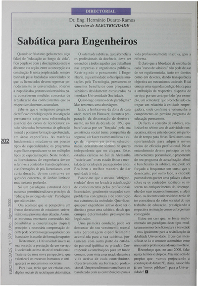 Directorial - Sabática para Engenheiros_Hermínio Duarte Ramos_Electricidade_Nº379_Jul-Ago_2000_202.pdf