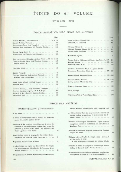 Índice do 6º volume - nº21 a 24 -1962_Electricidade_nº024_Out-Dez_1962_392.pdf