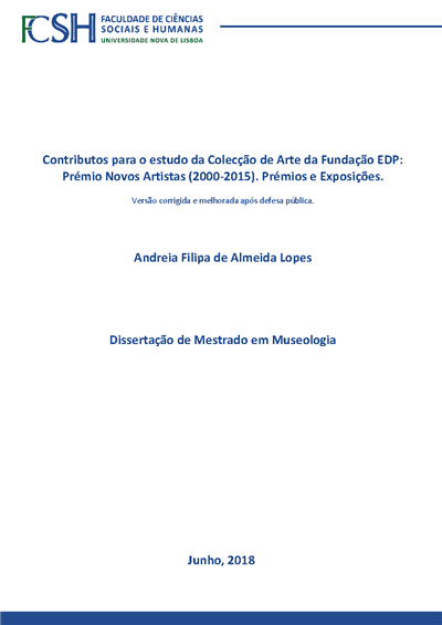 1. Dissertação - Contributos para o estudo da Colecção de Arte da Fundação EDP - Andreia de Almeida Lopes.pdf
